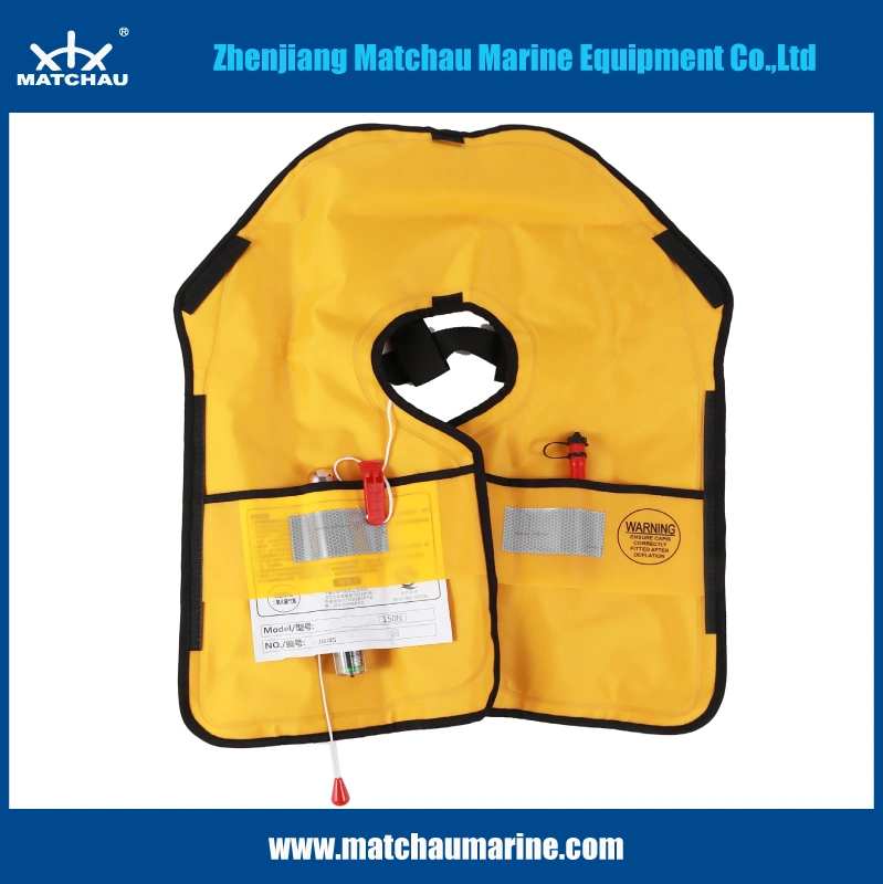 Automatic/Manual Inflatable Life Jacket/Floating Vest Inflate Survival Aid Pfd Light Weight