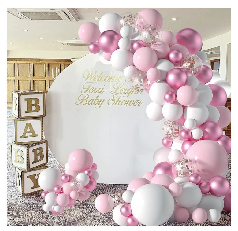 Wedding Birthday Party Celebration Decoration Inflatable Balloon with Garland Arch Kit