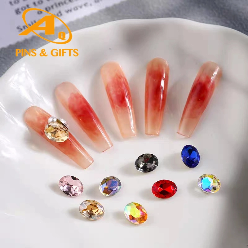 Mayorista de moda 1688 Yantuo Bling Varios colores Piedra de cristal en forma de Bling sin plomo sin hotfix para dientes Joyería de disfraces Hallazgos de joyería