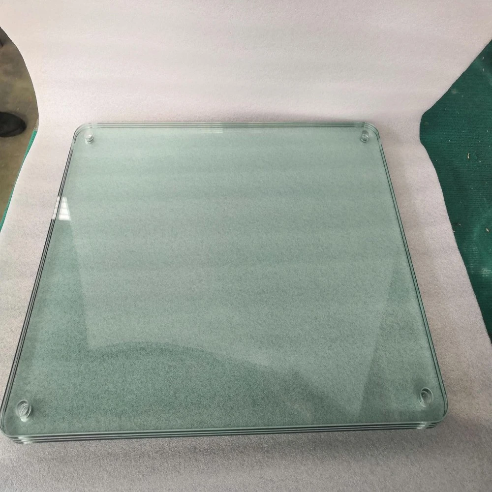 Home Decor Partition Silkscreen Ceramic Frit New Design Clear Glass