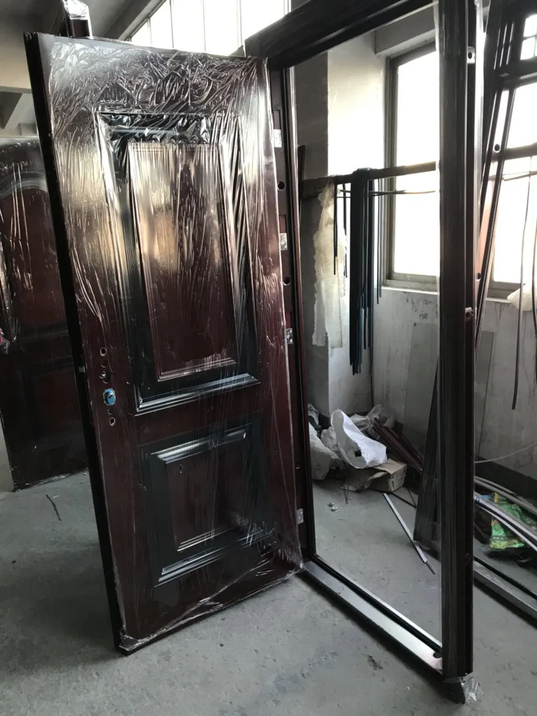 Latest Design Home Entrance Security Steel Door
