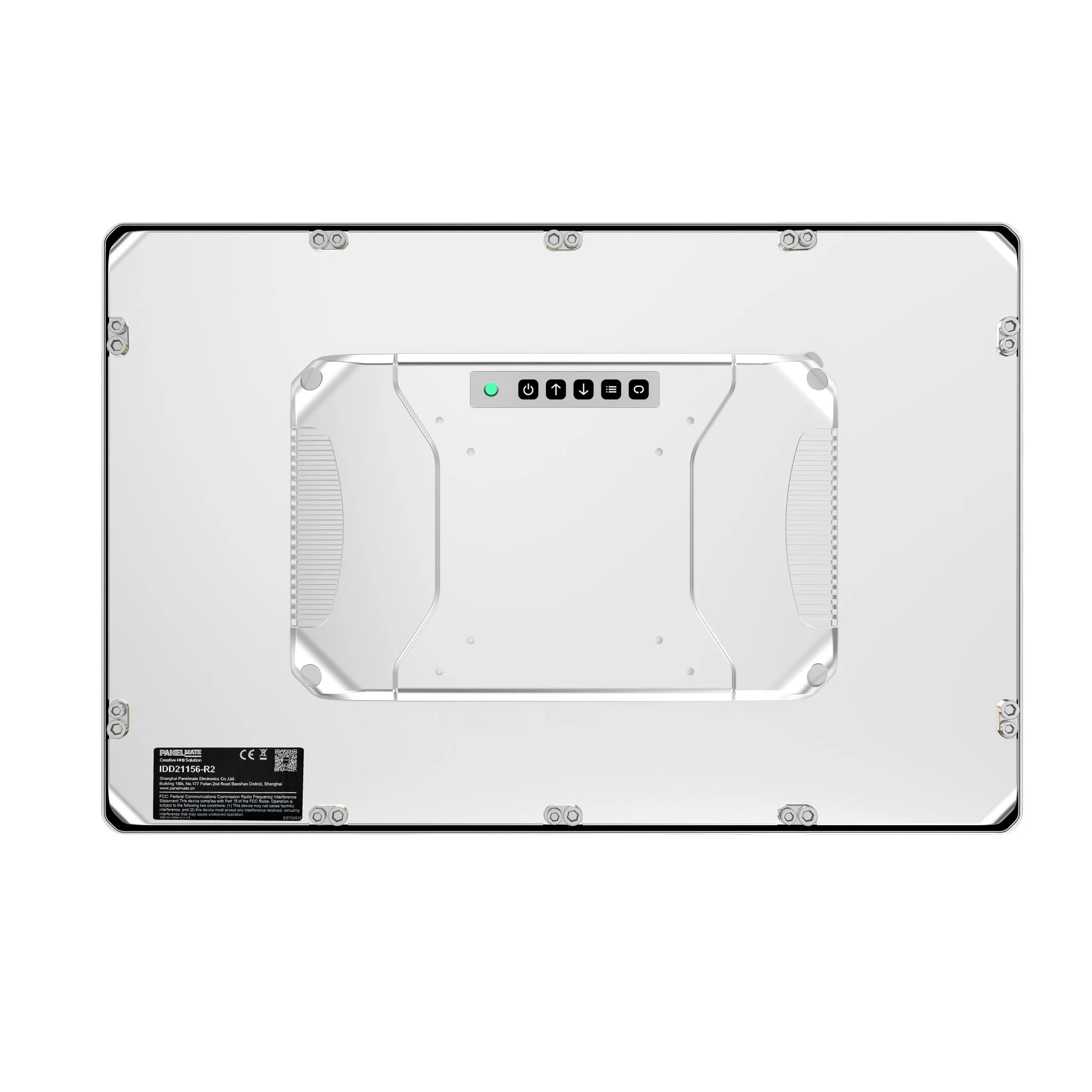 15.6 Inch Embedded Industrial Panel Touch Monitor IP65 Waterproof&Dustproof Capacitive Touch Industrial Display with RJ45 Idd-Link4