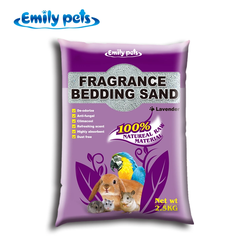 Alimentação de animais de estimação Emily Clumping Bentonite Natural Cat Areia Produtos animais de estimação Venda Quente