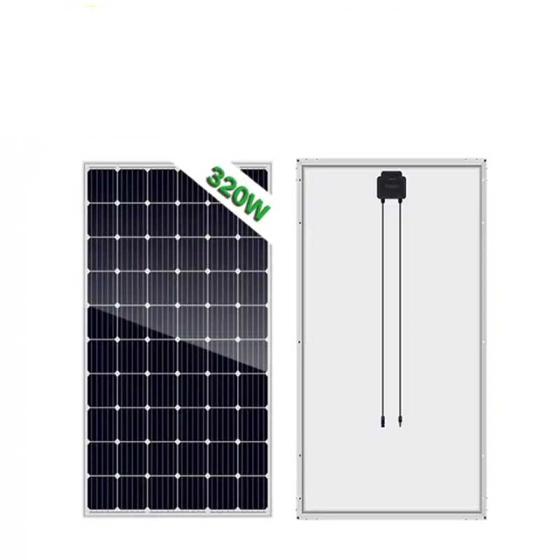 Industrie industrielle et commerciale et utilisation résidentielle domestique Panneau solaire monocristallin de 300W.