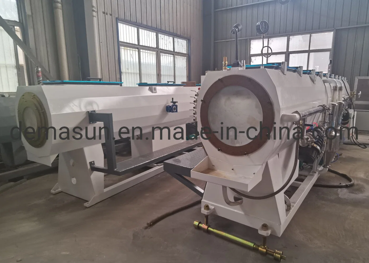 PE Rohr Extrusionslinie Kunststoff Rohr Linie Extrusionsmaschine HDPE PVC-Rohr Maschine Rohr Produktionslinie Extruder Kunststoff-Rohr Herstellung Maschine