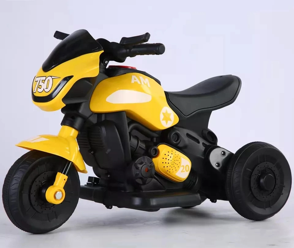 Voiture électrique pour enfants Moto électrique de petite taille 6V4 Batterie 3 roues Garçons et filles Jouets pour bébés