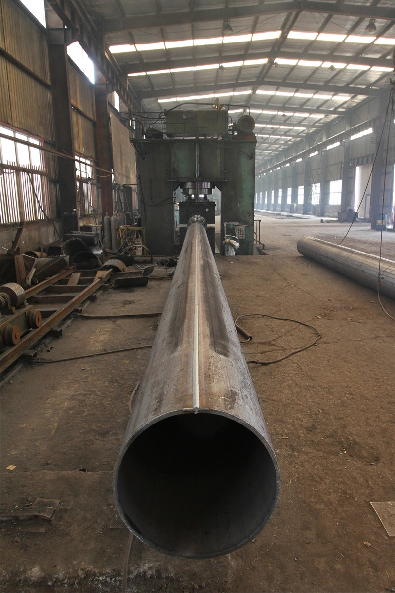 Black Painted Anti Corrosion SSAW LSAW Steel Pipeline Coal Tar Epoxy Steel Pipeline Marine Piling M