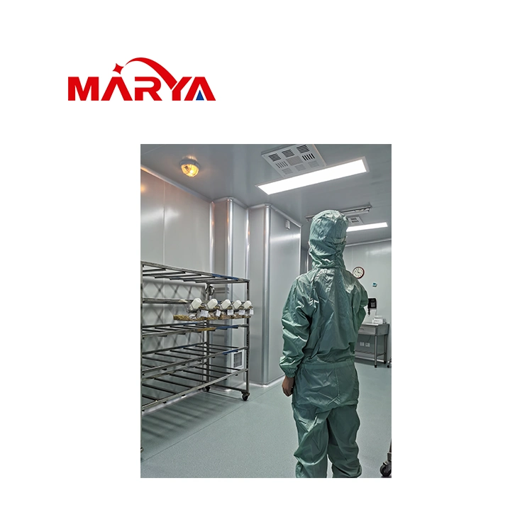 Marya CE Certificate Dust Free ISO7 Stainless Steel Clean Room Laboratories with HEPA System