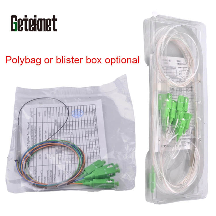 Hot-Selling Low Insertion Loss Spliter 2X16 Opticalrack Mount Splitter 2X16 Fiber Splitter