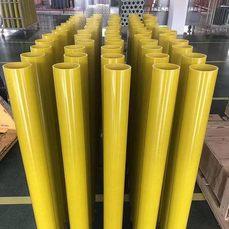 Electrical Insulation Material Epoxy Resin Fiberglass Tube Epoxy Glass Pipe/Tube