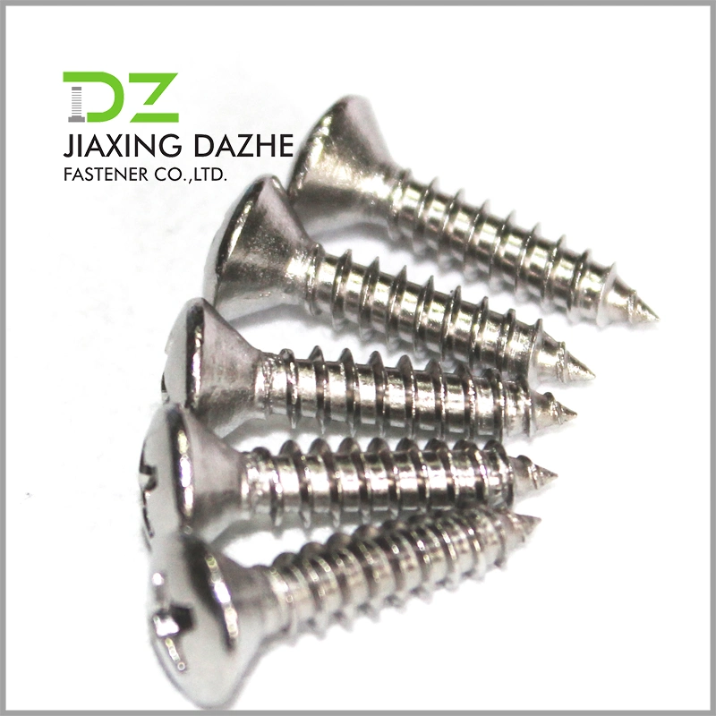 DIN7981DIN7982 DIN7983 Stainless Steel Screw Flat Head Pan Head Self Tapping Screw