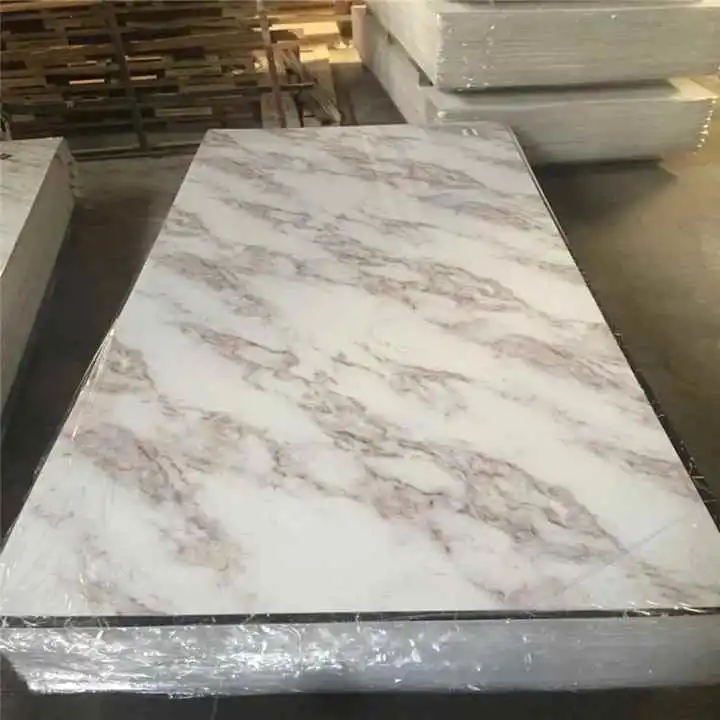 PVC Marble Sheet UV Marble Sheet 3D Printed Wall Decorative Panel Original Factory Professional Manufacturer