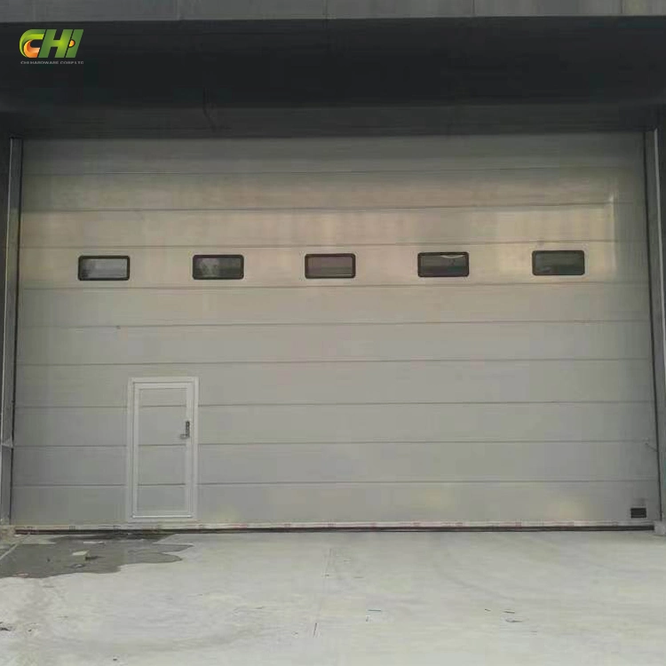 Industrial Flat Door Parts OEM Roll up Steel Security Doors Commercial Roll up Garage Door 14' X 14' for Warehouse