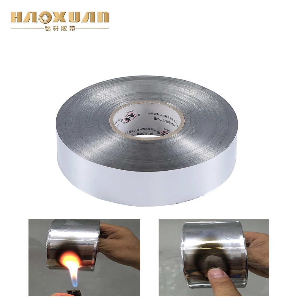 China Fornecedor retardador de chama as fitas de alumínio à prova de fogo para o sistema HVAC Silver