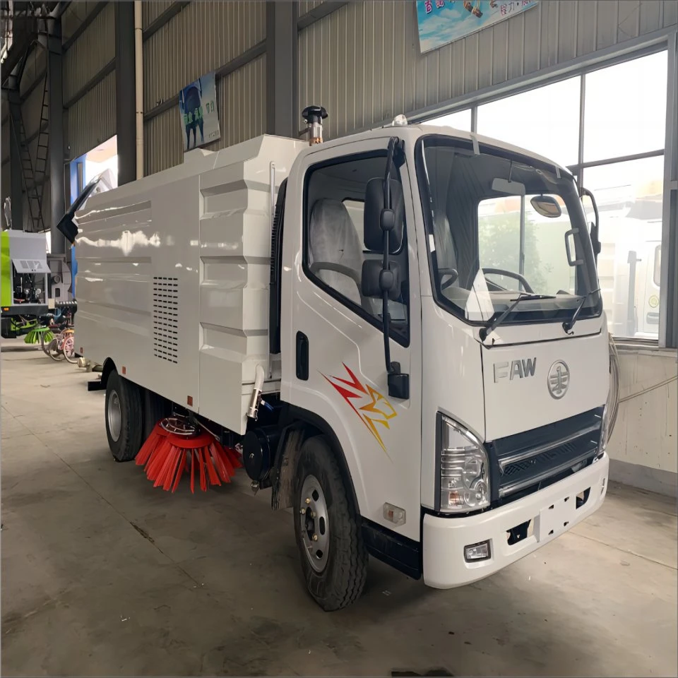 New Energy Road Cleaning Sweeper Advance Sweeping Truck with Commercial Vacuum Cleaner