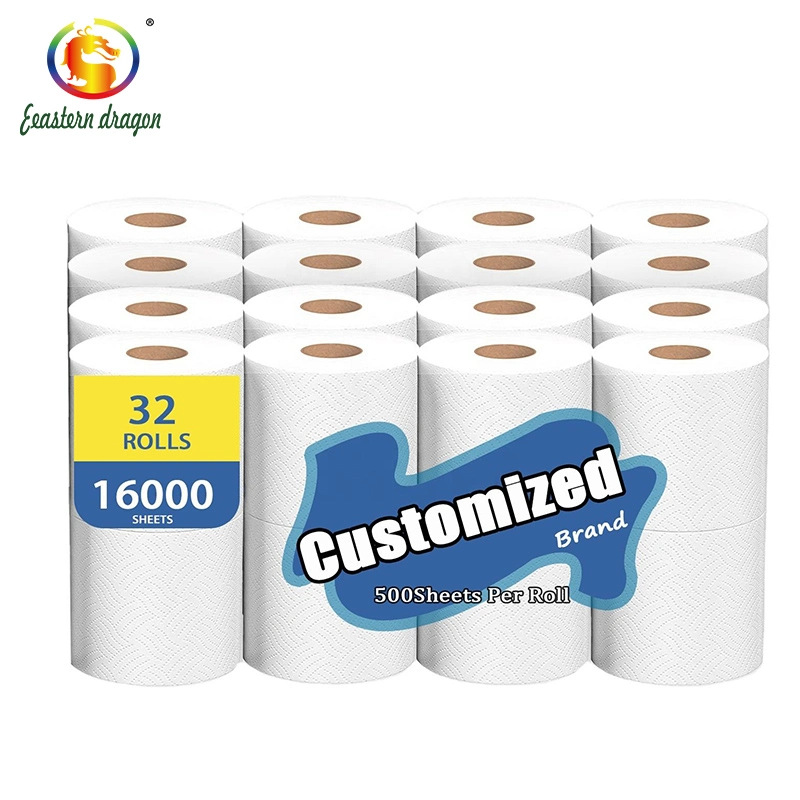 China Supplier Hot-sale Water Soluble And Flushable Flushability Paper Printing Toilet Paper 6 Ply Toilet Roller Paper