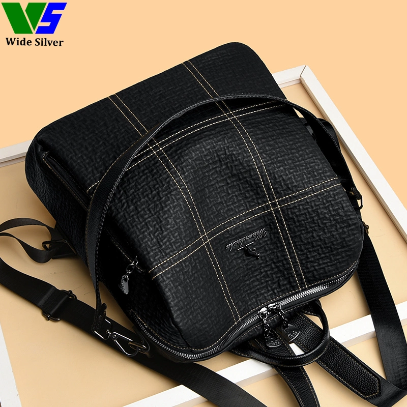 Wide Silver Popular Design Alibaba Backpacks Rucksack Custom Print Back Bags