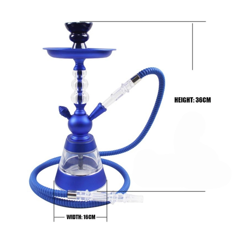 Portable acrílico árabe conjunto de la Copa del tubo Shisha Hookah Tazón de carbón Chicha Narguile Hookah ACCESORIOS FUMADOR parte