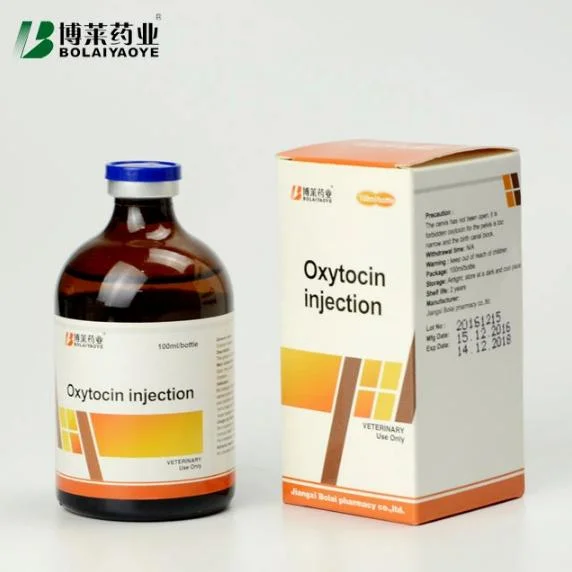 Hormona China Veterinaria Oxytocin inyectable para uso animal 10 IU