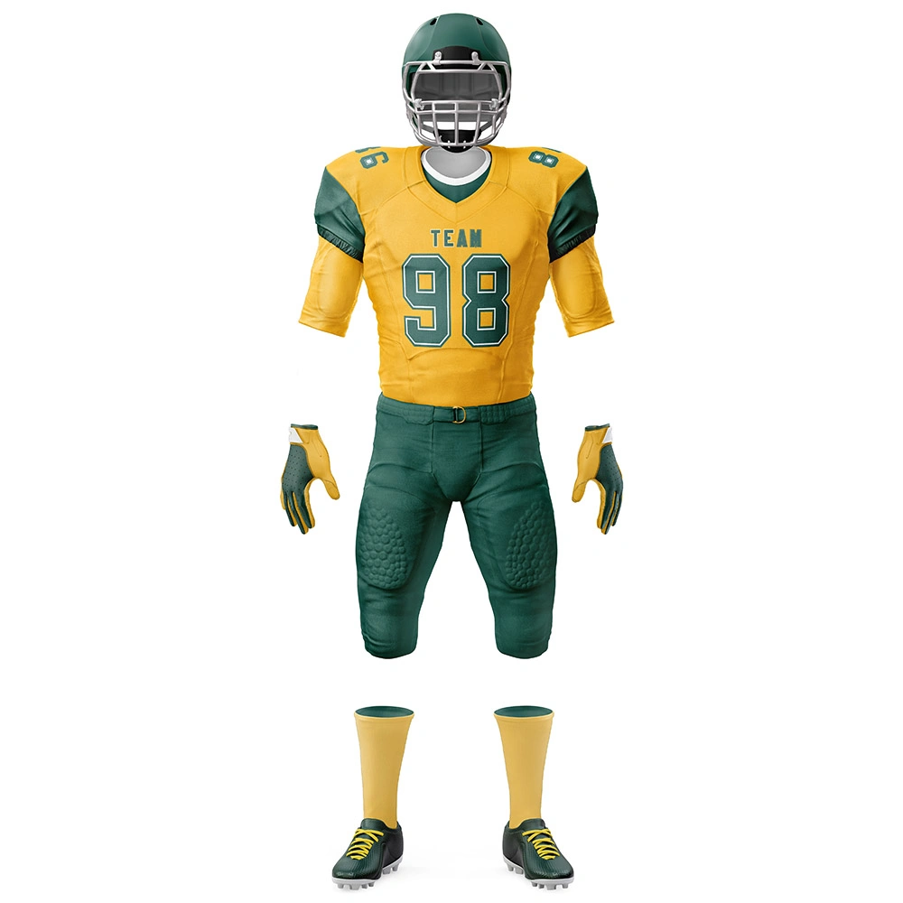 Factory Direct Super calidad impresión personalizada American Football Uniform Sports Ropa