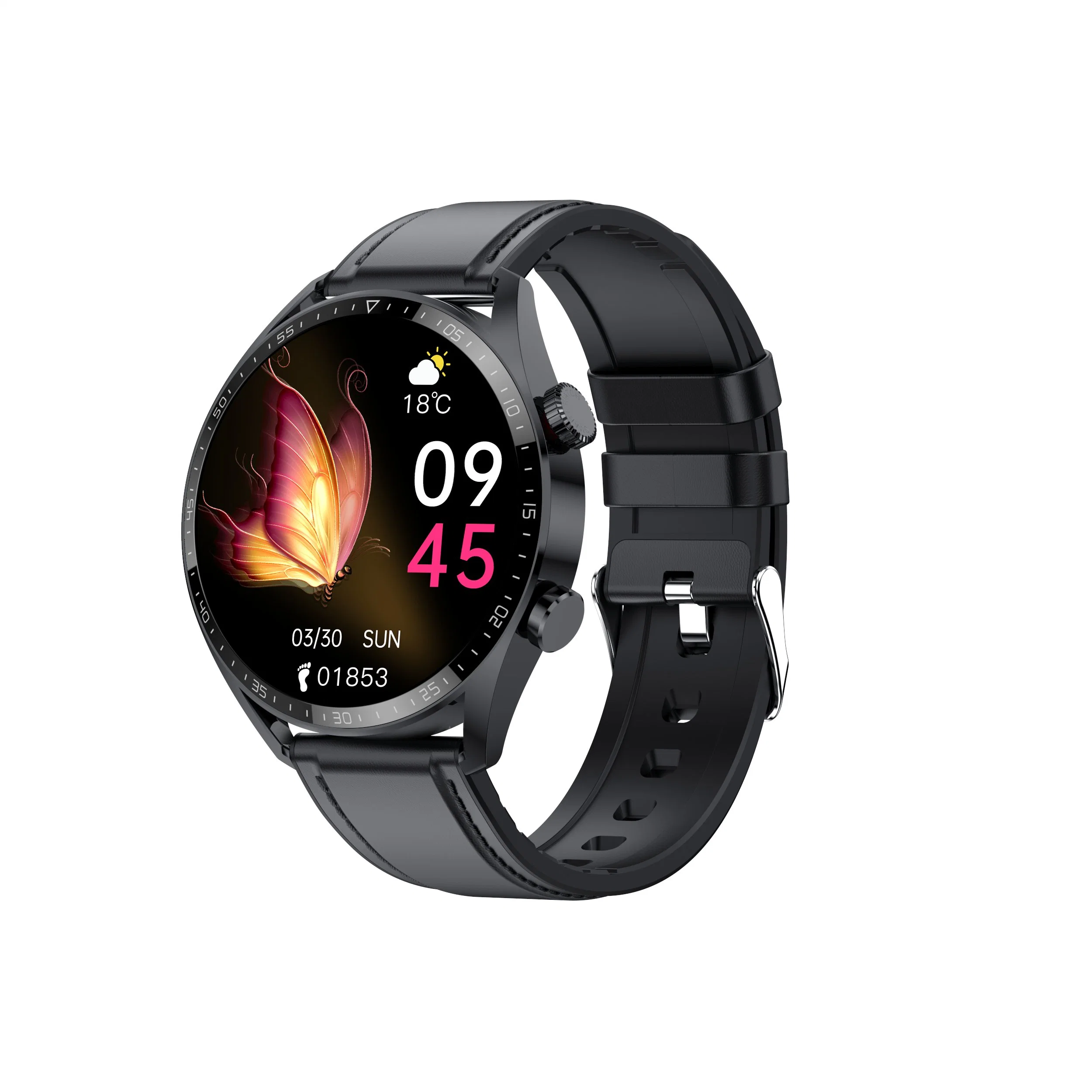 Smartwatch mouvement Dual-Mode Bt appel Tracker Blod oxygène Moniteur de fréquence cardiaque