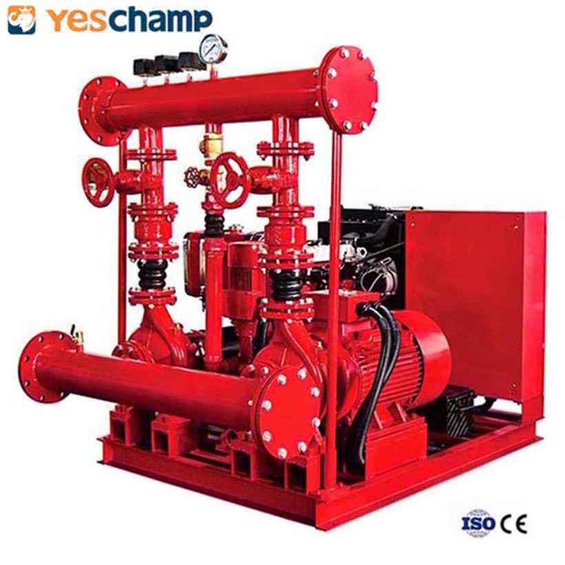 200gpm Fire Fighting System Factory with Electric Pump Diesel and Jockey Pump