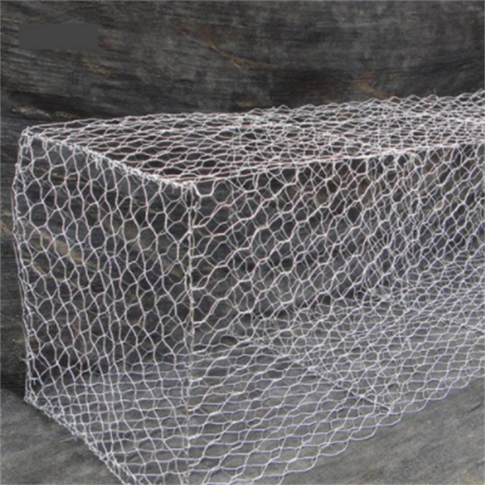 Galvanisé à chaud/enduit de plastique/fil diamètre 3,5 mm/Maille de gabions