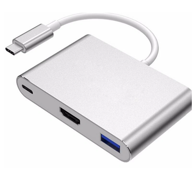 3.1 Type C to 3 Ports USB3.0 Female +1*USB3.1 Type-C Female +Dp Female Hub