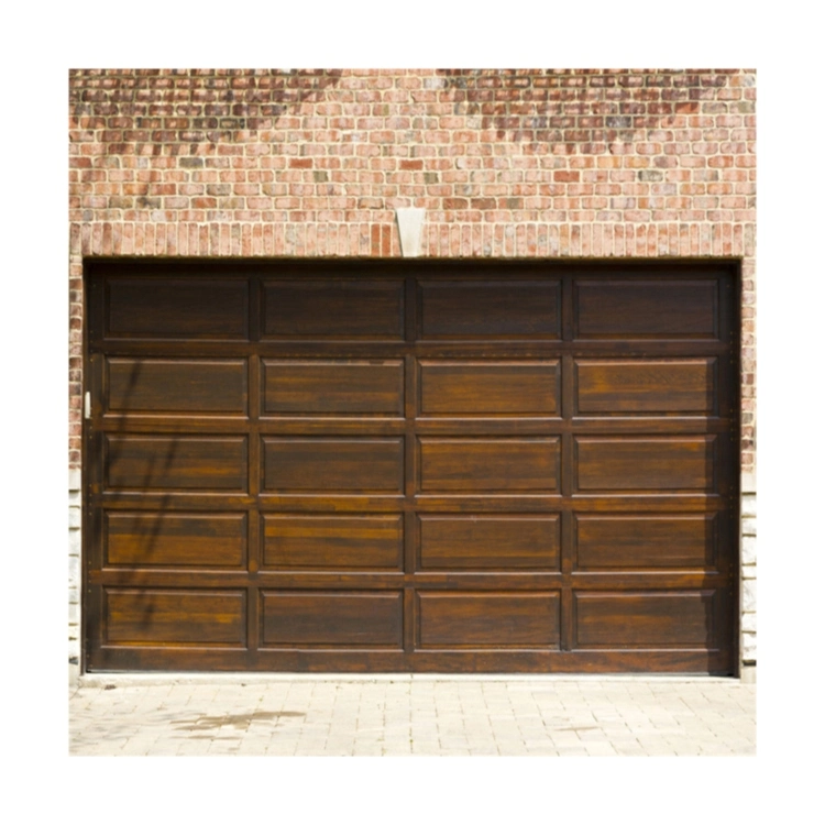 Orient Antique Style 16X8 Flap Sliding Garage Door High Quality Wooden American Garage Doors Solid Wood Residential Metal Garage Door