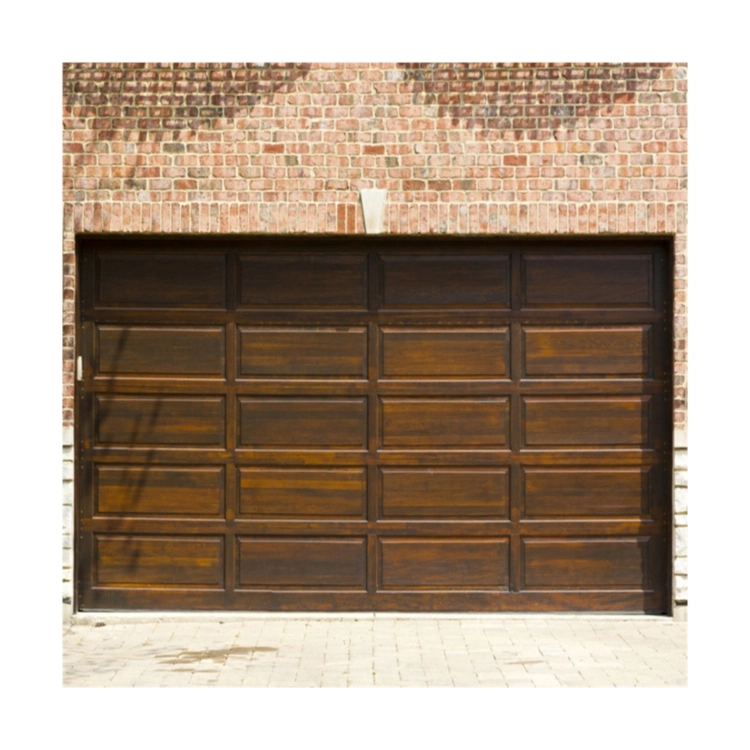 Orient Antique Style 16X8 Flap Sliding Garage Door High quality/High cost performance  Wooden American Garage Doors Solid Wood Residential Metal Garage Door