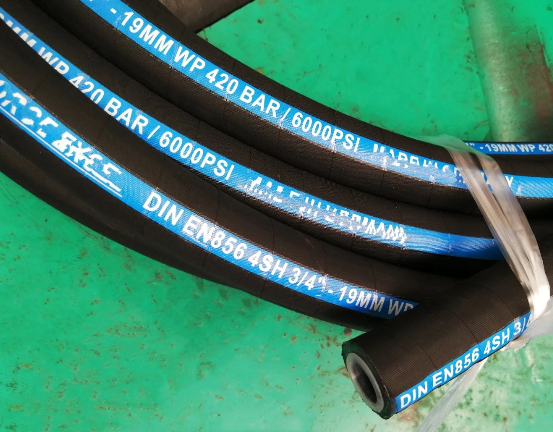 SAE 100r1 at/ 1sn High quality/High cost performance  Flexible Hydraulic Hose Sanyeflex Hose Supplier for Mining Machine