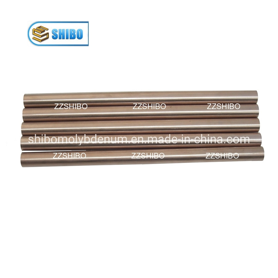 Polished Tungsten Copper Alloy Rods for Welding