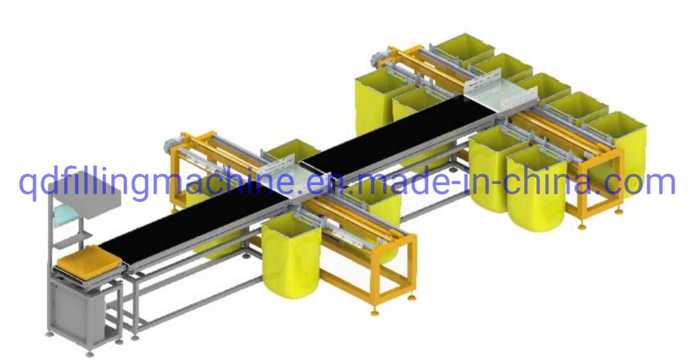 High Efficiency Reciprocating Cross Sorting Line for E-Shop Parcels Delivery