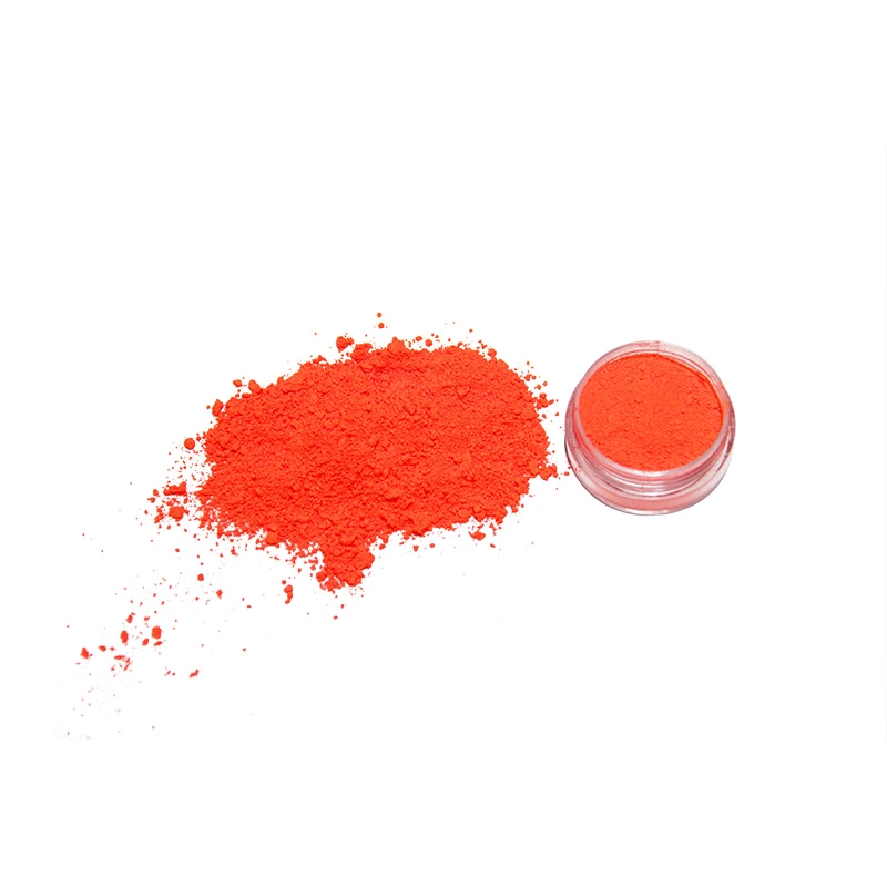 Wholesale/Supplier Day Luminous Dye Pigment Fluorescent Powder Orange Color Neon Pigment Powder