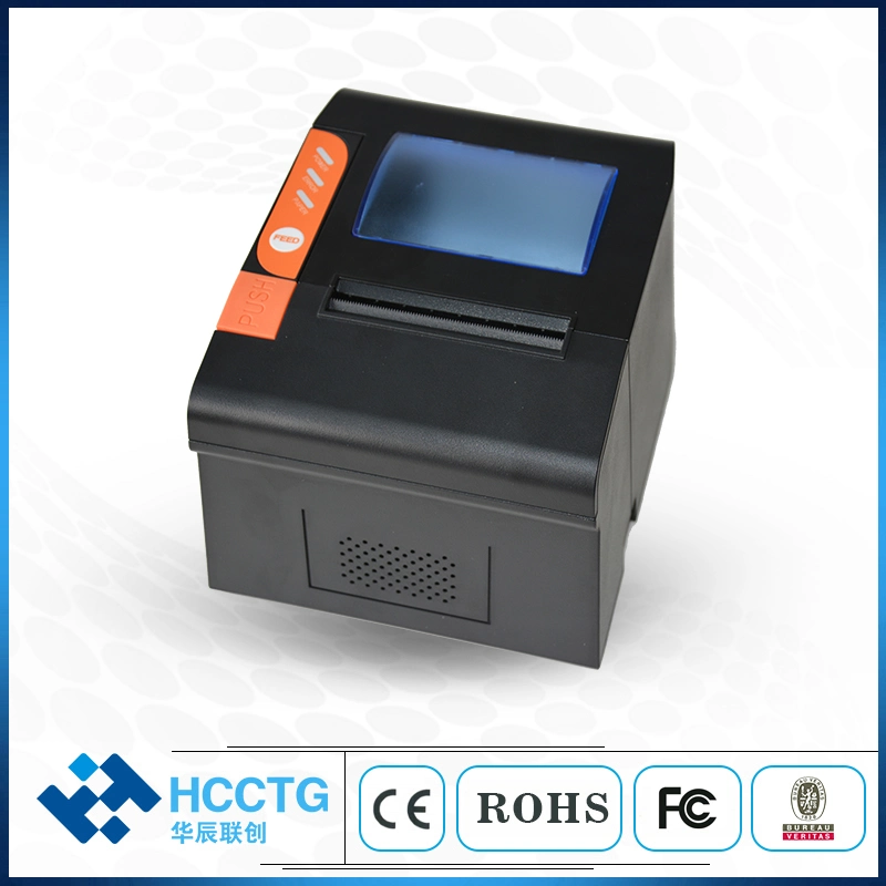 10% Discount Cheap Desktop POS Thermal Printer 80mm LAN USB Thermal Printer Head Life 150km (HCC-POS894)