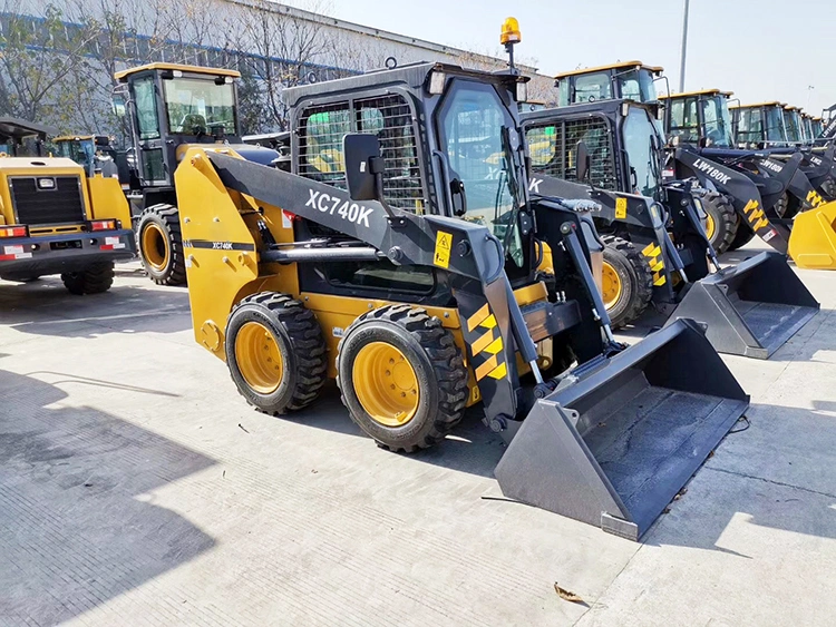 Hot Sale Mini Skid Steer Loader Made in China Xc770K