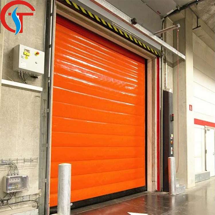 Cool Room Thermal Insulated High Speed Rapid Roller up Doors for Cold Storage