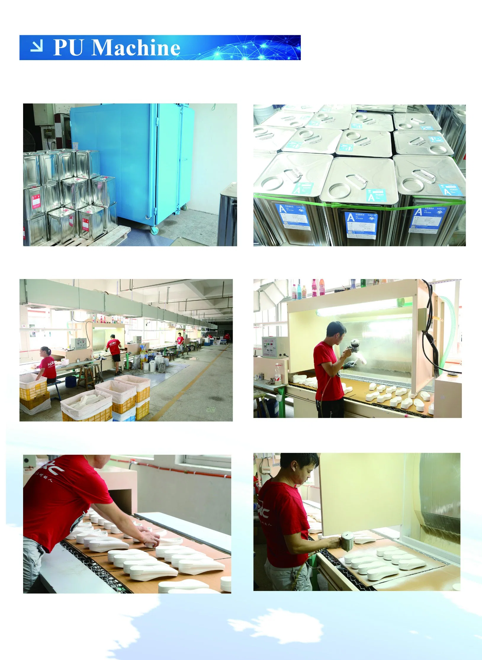 High Production 40 Station Conveyor Type PU Pouring Machine for DIP Sandal Slipper Making