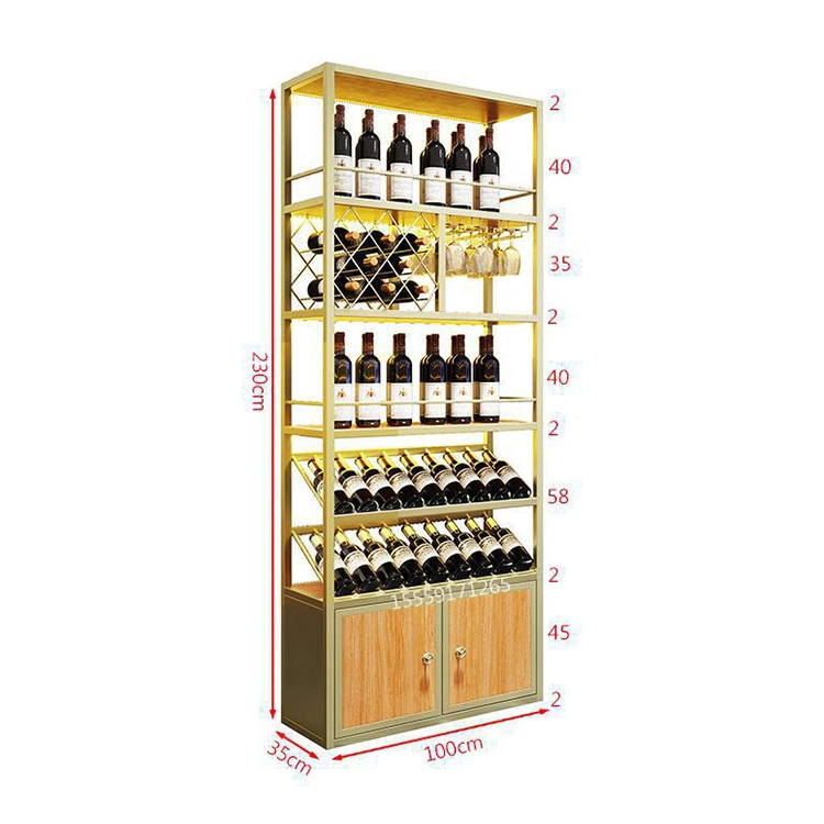 2017 Jinta New Designed Wine Display Rack