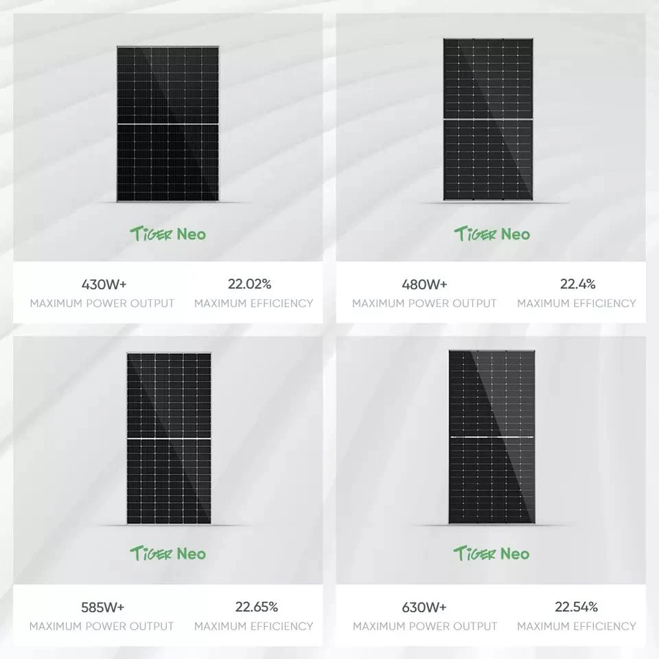 600W 570W Jinko China Renewable Energy Solar Panel System Tiger Neo N-Type 78hl4-Bdv