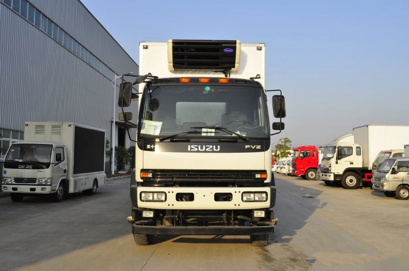 Fvz Isuzu 6X4 20ton/25ton/30ton congelador refrigerados, congelados Habitación Fría el pollo o pescado o carne/Ice Cream/Verduras Van la congelación de camión de transporte de equipos de refrigeración para la venta