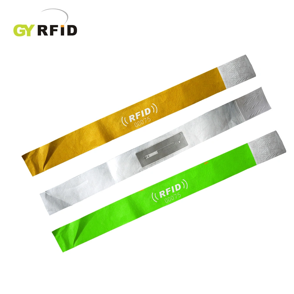 Gyrfid Printable MIFARE Wristband for Expo Ticketing Wrp15