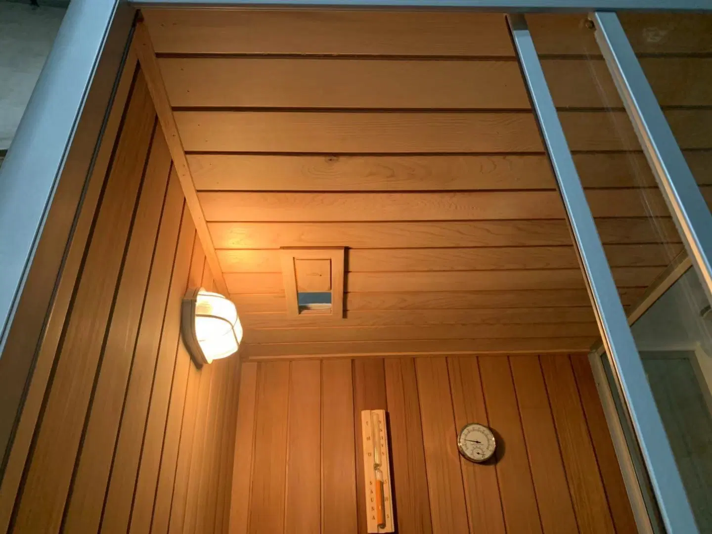 CE Europe approuvé 881 Red Cedar sauna et douche à vapeur combinée