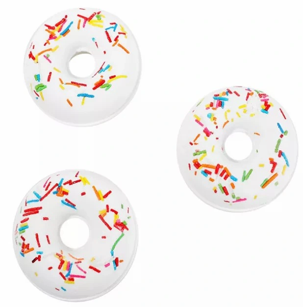 Donut Shape with Candy Bath Bomb Cleaning Moisturizing Aromatherapy