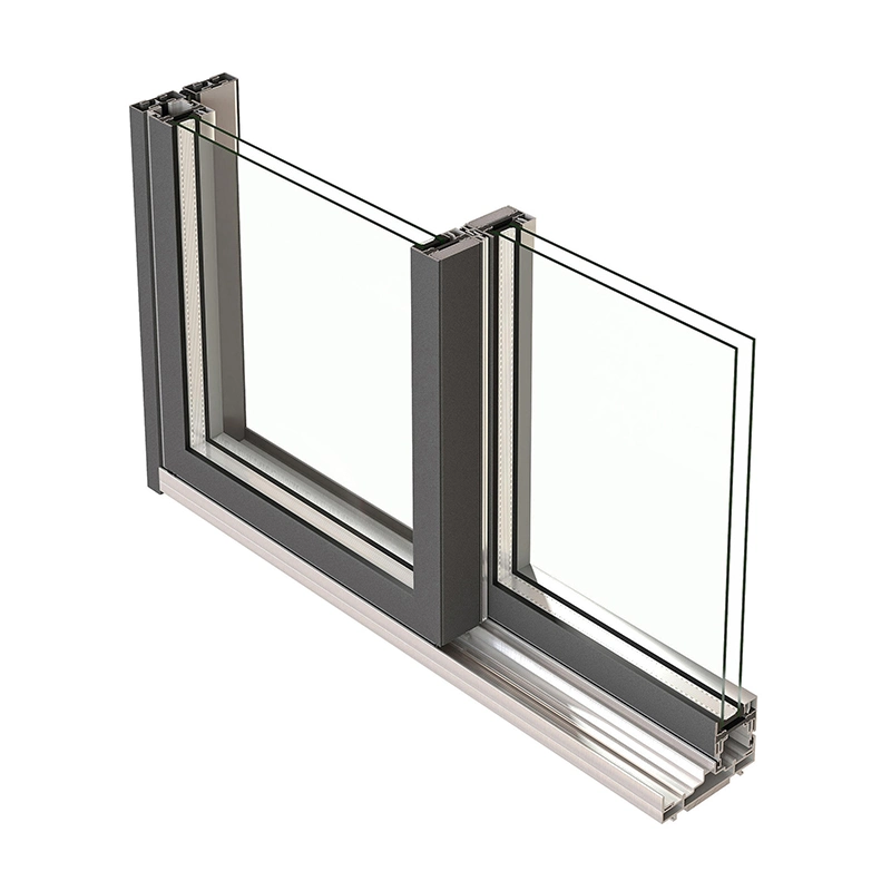 Customized Fire Protection Combination Aluminum Folding and Sliding Window and Door Systems