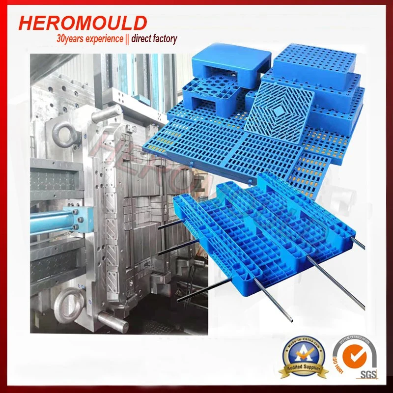 Plastic Injection Moulds Customized Plastic Pallet Mould Heromould
