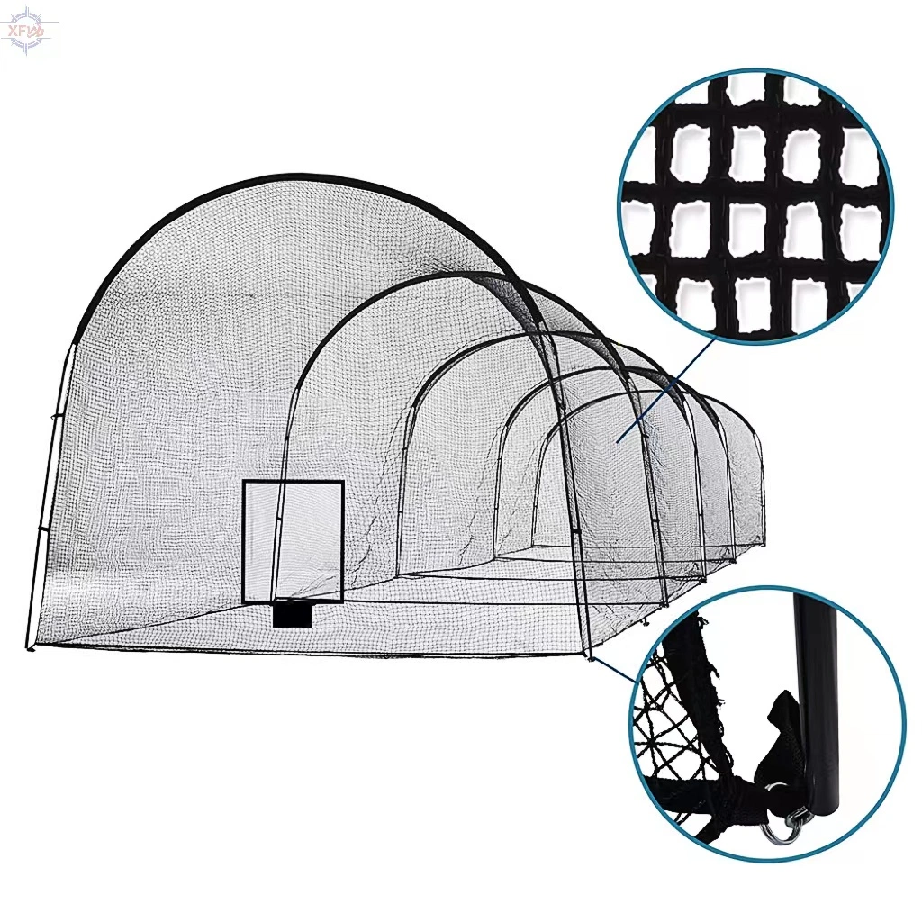 Professional Multi-Function Sports Equipment Baseball Softball Golf Batting Tunnel Cage Nets