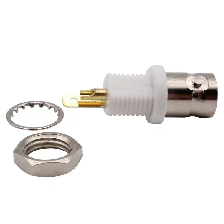 BNC Female Bulkhead Coaxial Connector, BNC-50ky, BNC-Kyd