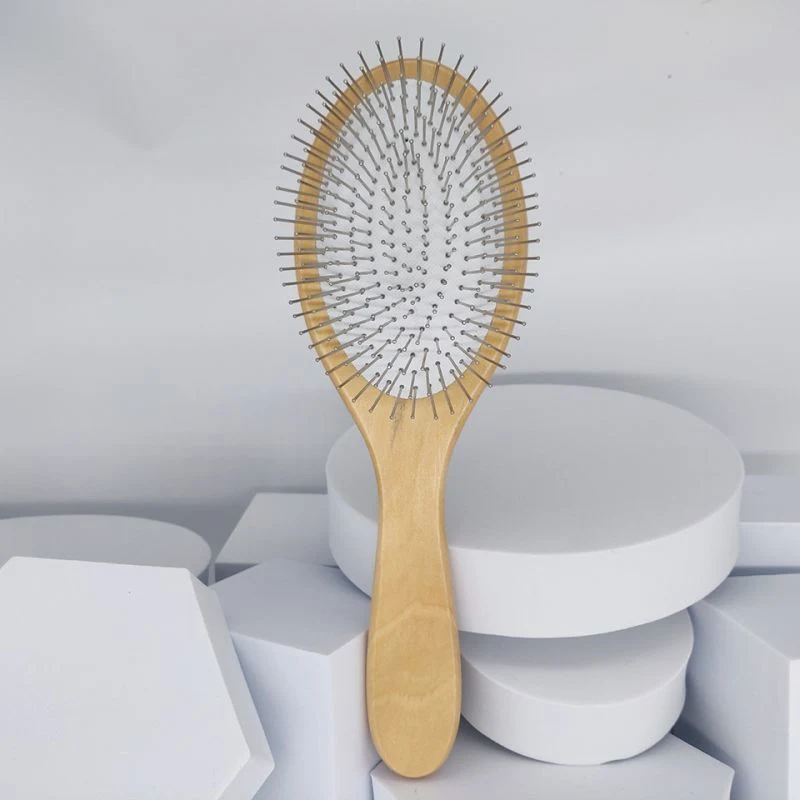 Hot Selling Vegan Hair Brush High quality/High cost performance  Comb Home Anti Static Hair Comb Wooden Natural Detangling Hair Brush