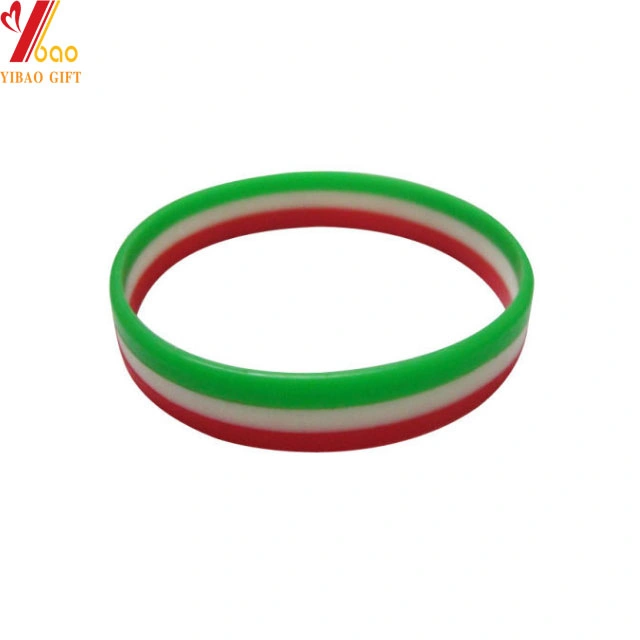 Cheap Custom Printing Logo Silicon Wristband with Cstomized Logo